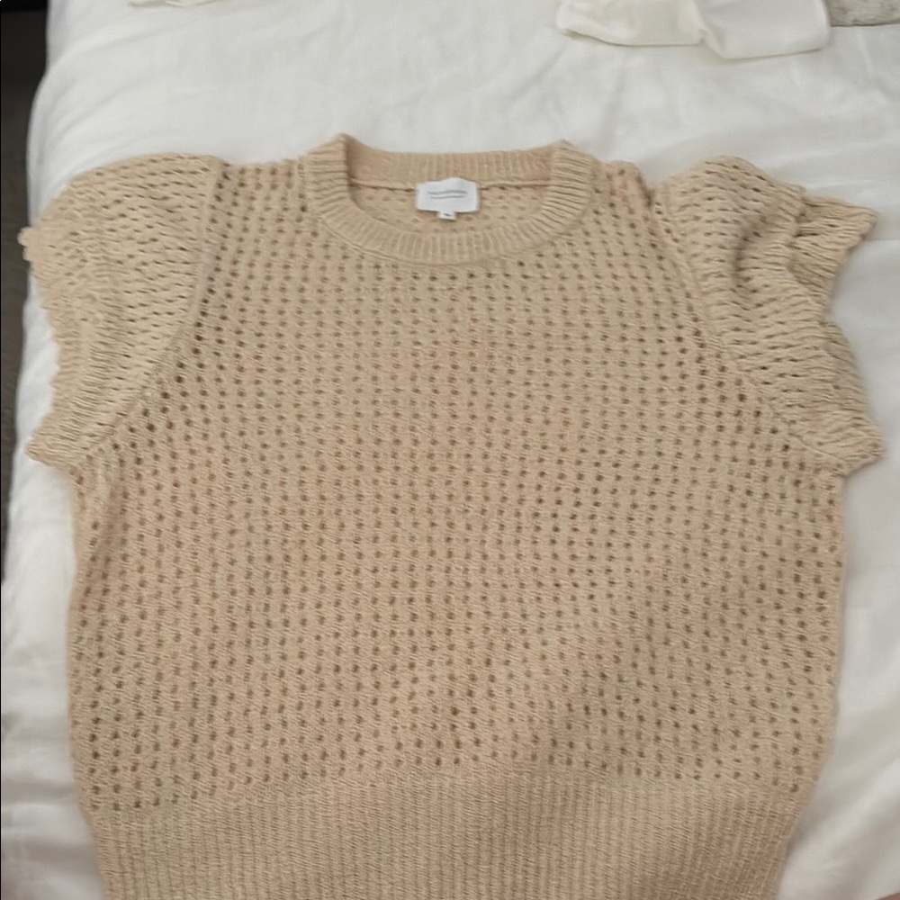 Sundays Women's Tan Knit Sweater